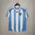 CAMISA ARGENTINA HOME RETRÔ 2010 - BRANCO E AZUL - comprar online