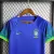 Kit Infantil Seleção Brasil Visitante Copa do Mundo 2022 - Nike - Azul - Masculino Torcedor - loja online