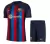 Kit Infantil Barcelona Home 22/23 - Nike - Azul e Vermelho