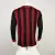 Camisa Milan Retrô 09/10 - Adidas - Vermelha e Preta - Manga Longa - comprar online