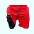 Shorts para treino com bolso pra celular e fone de ouvido