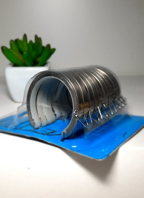 Conj. Argolas passante ESCOVADA