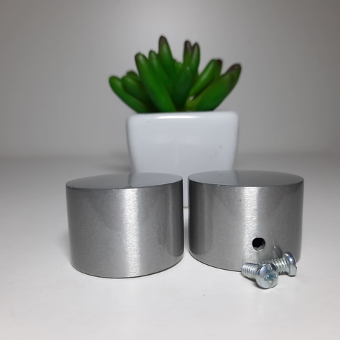 Ponteira Tampão alumínio fosco