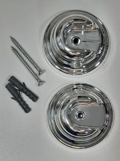 SUPORTE ROSETA CROMADA PP - BELLA ARTE