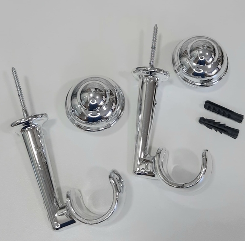 Suporte Teto CROMADO - Bella Arte