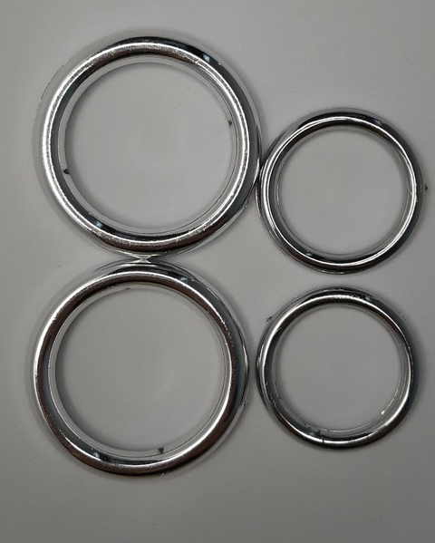 Argolas para Cortina - Cromado