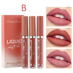 Conjunto de Batom Líquido Ultra Matte Veludo À Prova D' Água