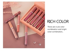 Conjunto de Batom Líquido Ultra Matte Veludo À Prova D' Água - loja online