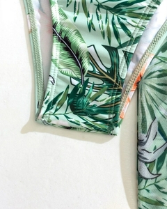 Conjunto de biquíni de cintura baixa estampa floral - comprar online