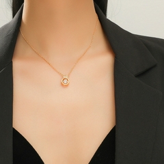 Colar Coroa de Zircônia - Ouro, Prata ou Rosé