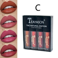 Conjunto de Batom Líquido Ultra Matte Veludo À Prova D' Água