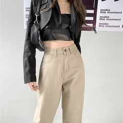 Calça Jeans Reta Cintura Alta