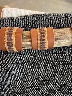 Brazalete Cuero y Chaguar