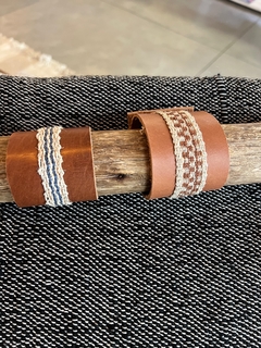 Imagen de Brazalete Cuero y Chaguar