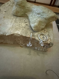Aros Gota de Circonita - tienda online