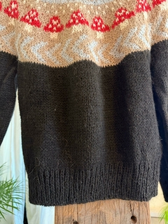 Sweater Filomena Honguitos Combinado - tienda online
