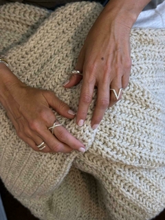 Anillo Eclipse con Circonitas - V.