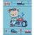 Cobertor Fleece Microfibra Moto Azul