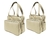 KIT BOLSAS MATERNIDADE NEW CLASSIC BEGE