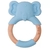 Mordedor Elefante Em Silicone Azul
