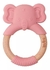 Mordedor Elefante Em Silicone Rosa