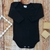 Body Manga Longa Preto G