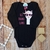 Body Manga Longa Preto G