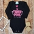 Body Manga Longa Preto M