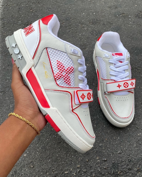 Louis Vuitton Trainer Custom Velcro