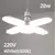 E27 ventilador dobrável 28w lâmpada led ac220v/110v 40 deformação da lâmpad na internet