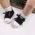 Meckior-Tênis de bebê para meninos e meninas, sapatos de lona, reforçado, sol na internet