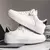 Tênis masculino da força aérea um branco puro esporte sapatos confortáveis p - comprar online