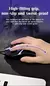 Design ergonômico Gaming Mouse para computador desktop e laptop, USB Backlit Mo