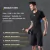 5 pçs/conjunto agasalho masculino academia fitness compressão terno esportivo - Ciar
