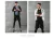 Imagem do 5 pçs/conjunto agasalho masculino academia fitness compressão terno esportivo