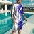 Conjunto de camisetas de moda de verão para homens grandes impressos em 3D simp - Ciar
