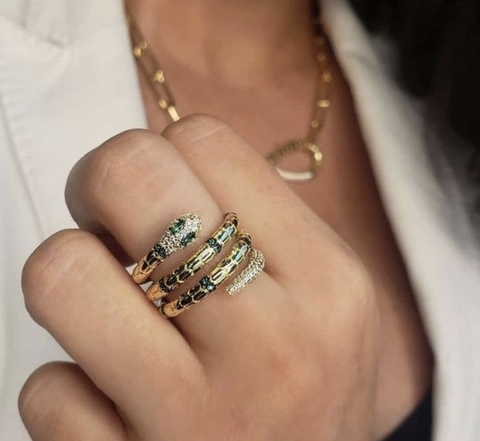 Anel Serpente Inspired