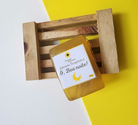 Sabonete Terapêutico Ô, BOA NOITE! com óleos essenciais e ervas naturais - comprar online