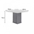 MESA 0,90 X 0,90 - OFF WHITE - comprar online