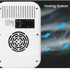 Mini refrigerador 6L refrigerador elétrico portátil refrigerador silencioso aq