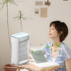 Condicionador de ar portátil multifuncional mini ventilador USB refrigerador de - loja online