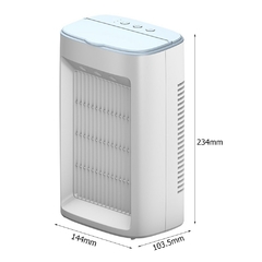 Condicionador de ar portátil multifuncional mini ventilador USB refrigerador de na internet