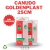 CANUDO PLÁSTICO 25CM GOLDENPLAST C/100 - BIODEGRADÁVEL