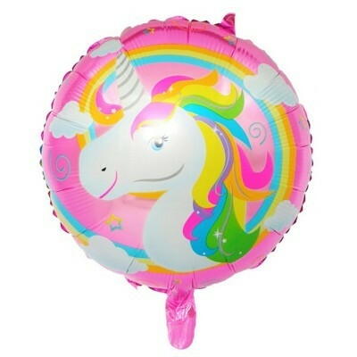 BALÃO METÁLICO TEMA UNICÓRNIO