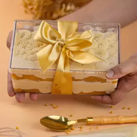 CAKE BOX CRISTAL RETANGULAR - 1,5L