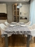 Mantel Tussor - Rayas c/Base en Color - tienda online