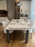 Mantel Tussor - Rayas c/Base Natural en internet