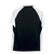 Camisa do Corinthians Away 25/26, predominantemente preta com mangas brancas e logo do time em destaque.
