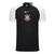 Camisa do Corinthians Away 25/26, predominantemente preta com mangas brancas e logo do time em destaque.