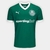 Camisa Palmeiras Home 25/26 na cor verde, com detalhes em branco e logo da Puma.